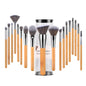 Vela.Yue Makeup Brush Set 18/10/5pcs Full Function Powder Foundation Blusher Bronzer Eyeliner Shadow Brow Lip Gloss  Beauty Tool