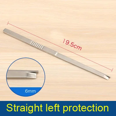 Beauty high quality stainless steel spade-type round handle nasal bone nose bone chisel face plastic surgery double eyelid tools