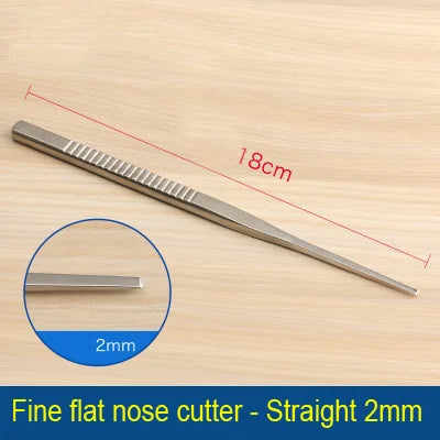 Beauty high quality stainless steel spade-type round handle nasal bone nose bone chisel face plastic surgery double eyelid tools