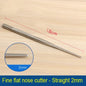 Beauty high quality stainless steel spade-type round handle nasal bone nose bone chisel face plastic surgery double eyelid tools