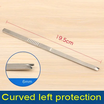 Beauty high quality stainless steel spade-type round handle nasal bone nose bone chisel face plastic surgery double eyelid tools