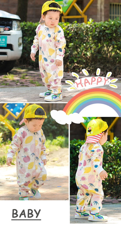 3PCS Baby Girl Clothes Set Cotton Newborn Unisex Baby Boy Clothes Cartoon Active Pajamas One-Pieces Print Autumn Ropa Bebe