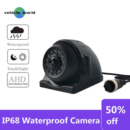 Starlight AHD 1080P IP68 Waterproof Truck Side View Camera
