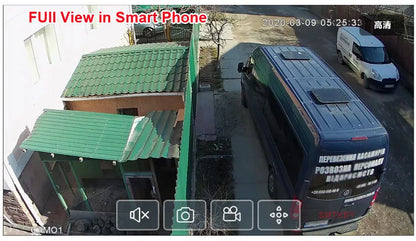4MP/8MP Metal Mini IP Camera DC 12V or 48V POE 2K/4K H.265 ONVIF IPC Human Motion Detection With Wide View Fisheye Lens 1.8mm