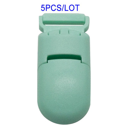Cute-Idea Plastic Clip Cord Silicone Beads Food Grade Teething DIY Accessories Pacifier Chain BPA FREE Chewable Baby Product Toy