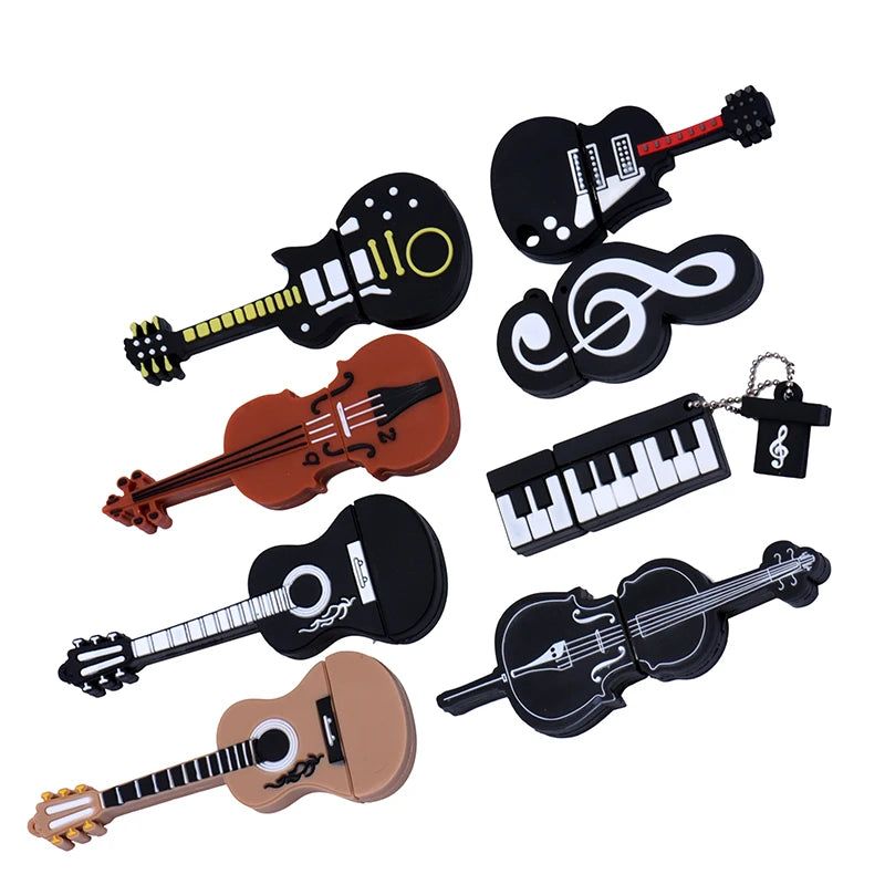 JASTER Usb2.0 Flash Drive Cartoon Musical Pendrive 64gb 32gb 16gb 8gb Pendrive Flash Memory Usb Stick