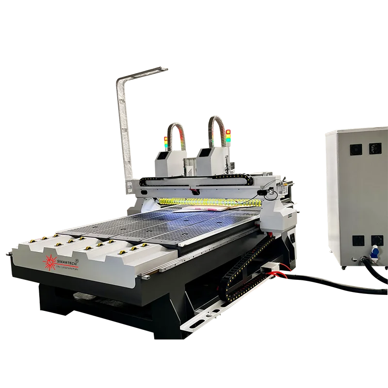 SW1525-2 Chinese Double Heads Wood CNC ROUTER