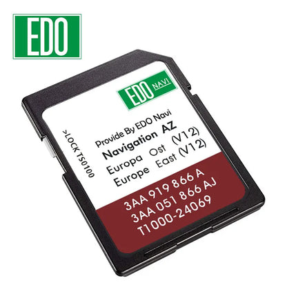 Car Navigation GPS CID Card RNS315 V12 Maps Europe East 3AA919866A T1000-24069