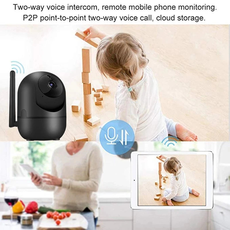 IP Wifi Camera 1080P Surveillance Security YCC365 Plus Cloud Wireless Monitor Smart Track Night Vision CCTV Video Surveillance