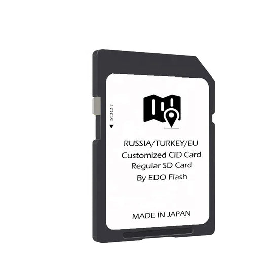 32GB CID SD Card for 2023 With Customized CID Support Changeable CID SD Card for GPS EU 2023