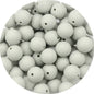 LOFCA 15mm 20pcs/lot Silicone Loose Beads Safe Teether Round Baby Teething Beads DIY Chewable Colorful Teething For Infant