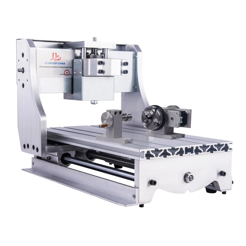 4axis 3020 CNC Router Aluminium Frame for Engraving Drilling and Milling Machine Wood Router Lathe With Rotary Axis