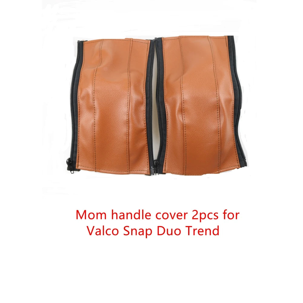Baby Stroller Leather Cover For Valco Snap Duo Trend Pu Handle Protective Case Handle Bumper Armrest Covers Carriage Accessories