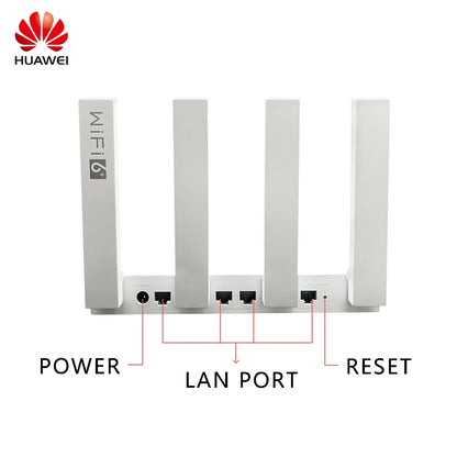 Huawei Router AX3Pro Quad-core Wifi 6+Gigabit Port 3000M Wireless Rate Internet protection Home High-speed Router 5G and 2.4G