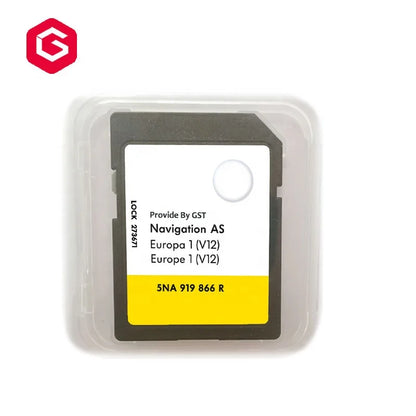 AS V12 Navigation AS Europa/Europe V12 5NA919866R  SD Card