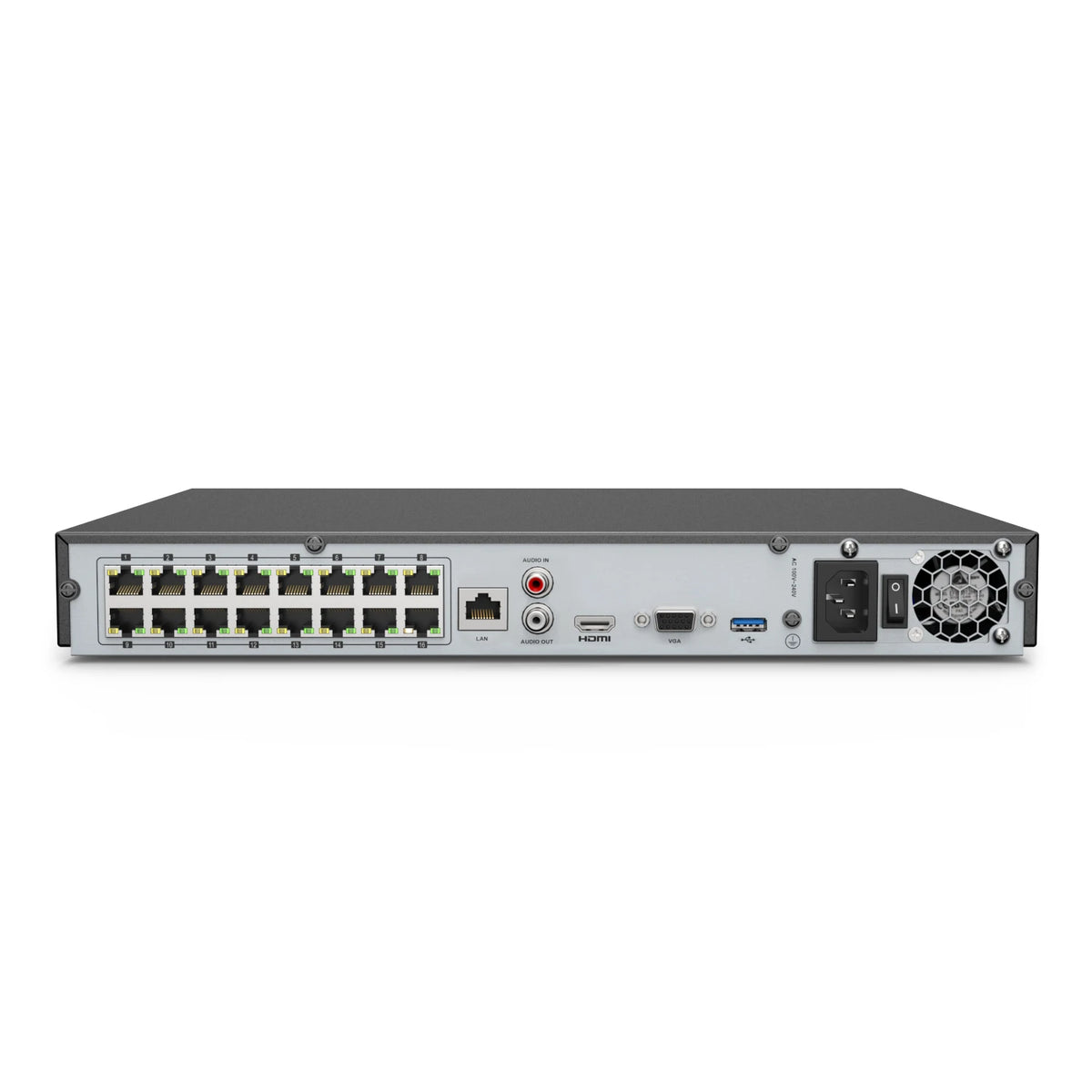 ANNKE 12MP 16CH POE Network Video Recorder AI Human and Motion Detection Big Capacity  CCTV POE NVR Recorder