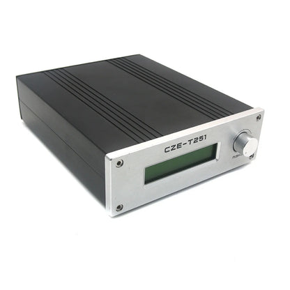 12V 0-25W Adjustable 87-108MHz Stereo PLL Broadcast Station CZE-T251 FM Transmitter
