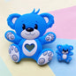 2pcs / Set Mini Silicone Elephant Lion Cat Teether Beads Baby Toy Teether Rattle BPA Free Silicone Teether