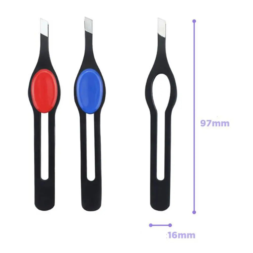 Makeup Tool Hair Beauty Fine Eyebrow Tweezer Slanted Hairs Puller Eye Brow Clip