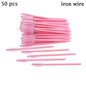 50pcs Eyelash Extension Disposable Eyelash Brush Mascara Stick Applicator Propeller Eye Lashes Makeup Brush Set Makeup Tools