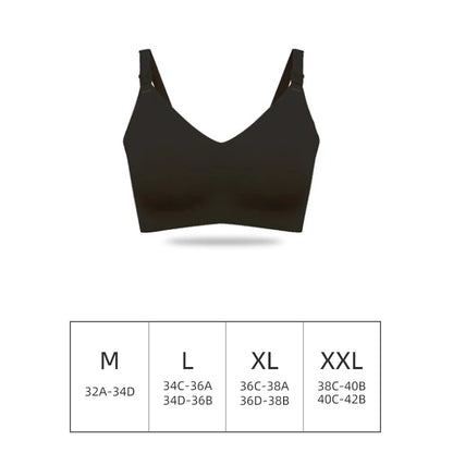 Comfortable Seamless Breast Feeding Bra Wire Free Nursing Bra Front Opening Maternity Special Breastfeeding Underwear Breathable