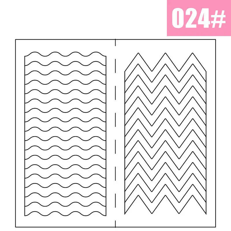 2 Sheets White French Manicure Strip Nail Art Form Fringe Tip Guides Sticker DIY Line Tips Decoration Tool