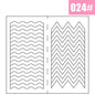 2 Sheets White French Manicure Strip Nail Art Form Fringe Tip Guides Sticker DIY Line Tips Decoration Tool