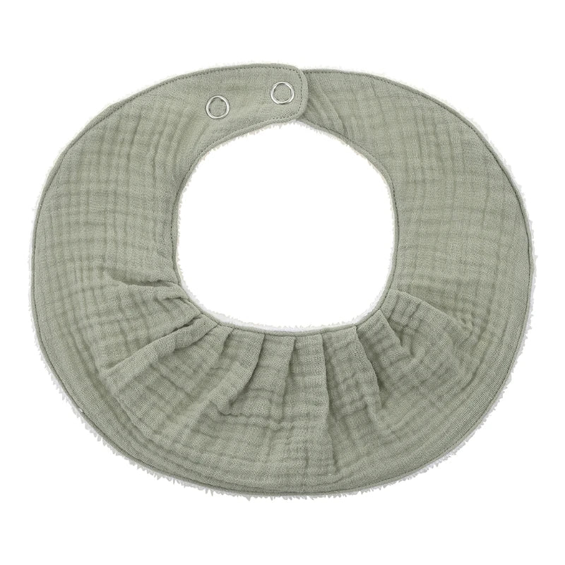 Cotton Gause Baby Bibs Solid Color Absorbent Baby Tassel Bib Newborn Burp Cloths Bandana Scarf for Kids Baby Girls Feeding Item