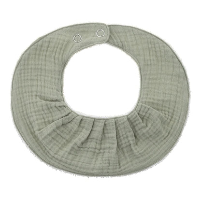 Cotton Gause Baby Bibs Solid Color Absorbent Baby Tassel Bib Newborn Burp Cloths Bandana Scarf for Kids Baby Girls Feeding Item
