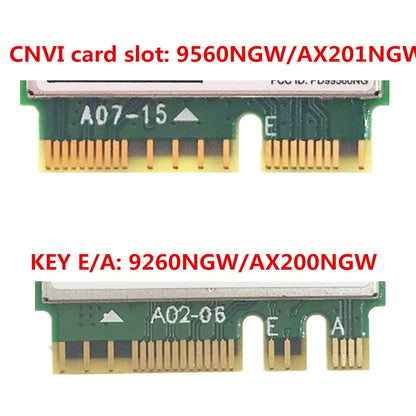 EDUP Wholesale Dual Band In-tel 9560 9560NGW 802.11ac M.2:CNVio WiFi BT 5.0 Network Card