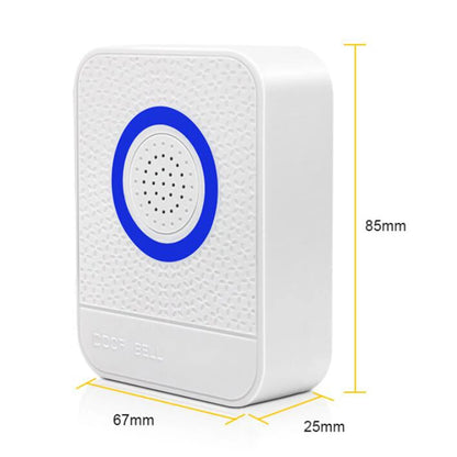 DC 12V Wired Doorbell Wire Access Control Wire Door Bell External Wired Doorbell Loud Ding-dong Ringtones Chime for Door System