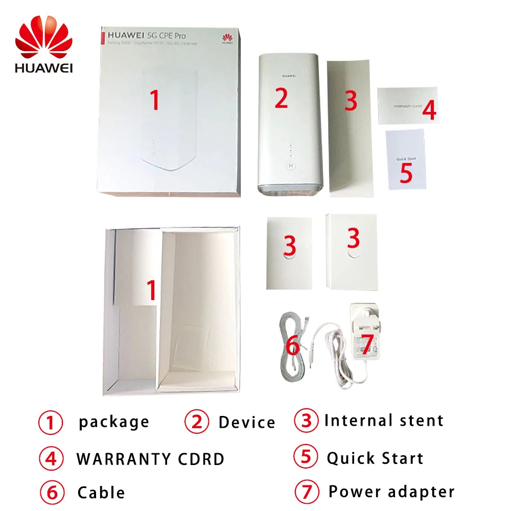 HUAWEI 5G CPE Pro Hcx H112-372 Good Product Wifi Router 2021 New Product 5g Modem