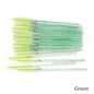 50pcs Eyelash Extension Disposable Eyelash Brush Mascara Stick Applicator Propeller Eye Lashes Makeup Brush Set Makeup Tools