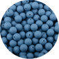 LOFCA 15mm 20pcs/lot Silicone Loose Beads Safe Teether Round Baby Teething Beads DIY Chewable Colorful Teething For Infant