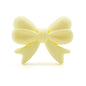 Bowknot 10pcs/lot Silicone Beads DIY Food Grade Silicone Teething Pacifier Cute Shaped Silicone teether Holder Accessories