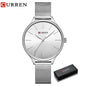 CURREN Hot Fashion Simple Style New Ladies Bracelet Watches Women Dress Wristwatch Quartz Female Clock Gifts relogios feminino