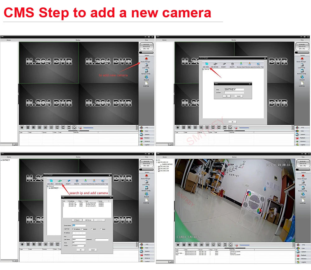 4MP/8MP Metal Mini IP Camera DC 12V or 48V POE 2K/4K H.265 ONVIF IPC Human Motion Detection With Wide View Fisheye Lens 1.8mm