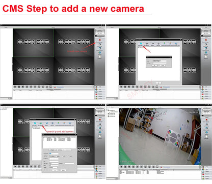 4MP/8MP Metal Mini IP Camera DC 12V or 48V POE 2K/4K H.265 ONVIF IPC Human Motion Detection With Wide View Fisheye Lens 1.8mm