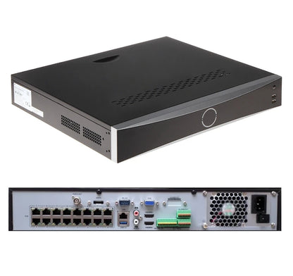 DS-7732NI-M4/16P Hik Original 32CH NVR H.265+ 8K 32MP Support 16 PoE Ports Network Video Recorder 320Mbps Incoming US Stock