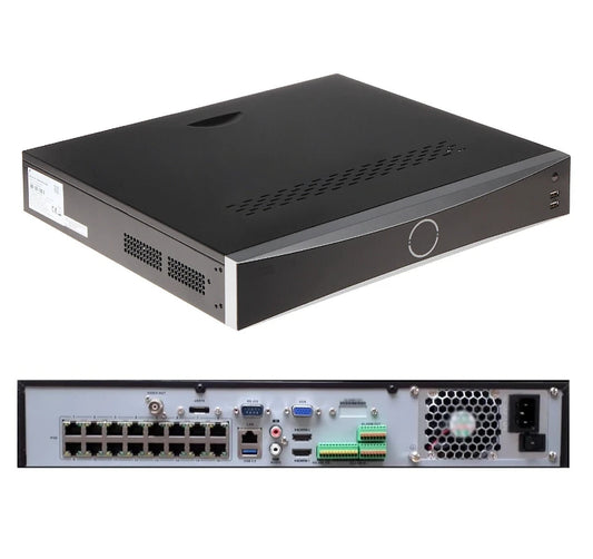 DS-7732NI-M4/16P Hik Original 32CH NVR H.265+ 8K 32MP Support 16 PoE Ports Network Video Recorder 320Mbps Incoming US Stock