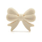 Bowknot 10pcs/lot Silicone Beads DIY Food Grade Silicone Teething Pacifier Cute Shaped Silicone teether Holder Accessories