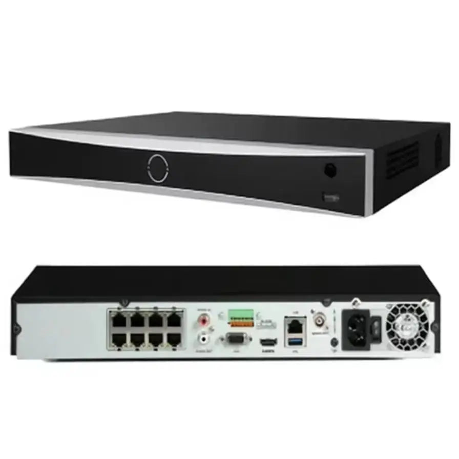 DS-7608NXI-I2/8P/S HIK ORIGINAL 8-Ch 8-POE NVR 4K AcuSense Facial Recognition Network Video Recorder US Stock