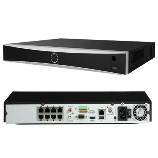 DS-7608NXI-I2/8P/S HIK ORIGINAL 8-Ch 8-POE NVR 4K AcuSense Facial Recognition Network Video Recorder US Stock