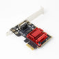 EDUP 100/1000M/2.5G RJ45 Network Adapter RJ45 RTL8125B Chipset Wired PCIe PCI Express 2.5G Network Lan Card