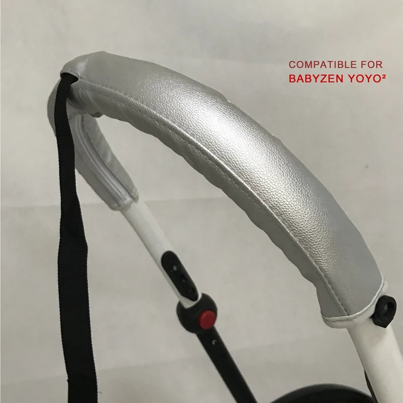 Stroller Handle Cover Case Fit for Babyzen Yoyo 2 /Yoyo +/Yoyo Stroller Bumper Bar Cover Armrest Protective PU Case Accessories