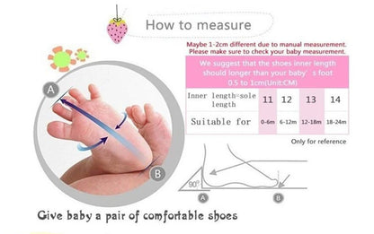 Newborn Baby Shoes Baby Boy Girl Shoes Classic Leather Rubber Sole Anti-slip Toddler First Walkers Infant Girl Shoes Moccasins