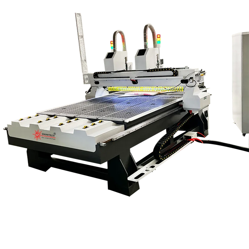 SW1525-2 Chinese Double Heads Wood CNC ROUTER