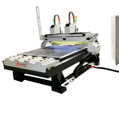 SW1525-2 Chinese Double Heads Wood CNC ROUTER