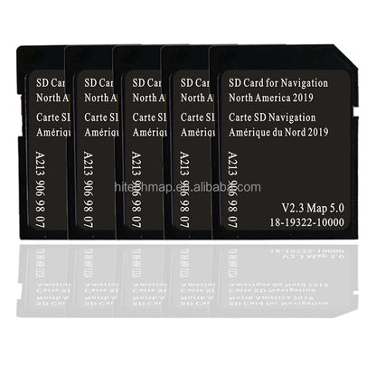 Navigation Map A213 906 9807 Carte Gps Sd Cid Card for Garmin 2019 Car