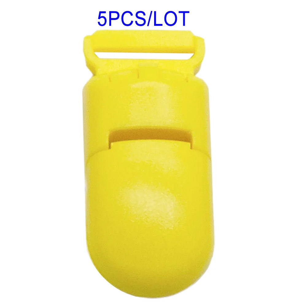 Cute-Idea Plastic Clip Cord Silicone Beads Food Grade Teething DIY Accessories Pacifier Chain BPA FREE Chewable Baby Product Toy